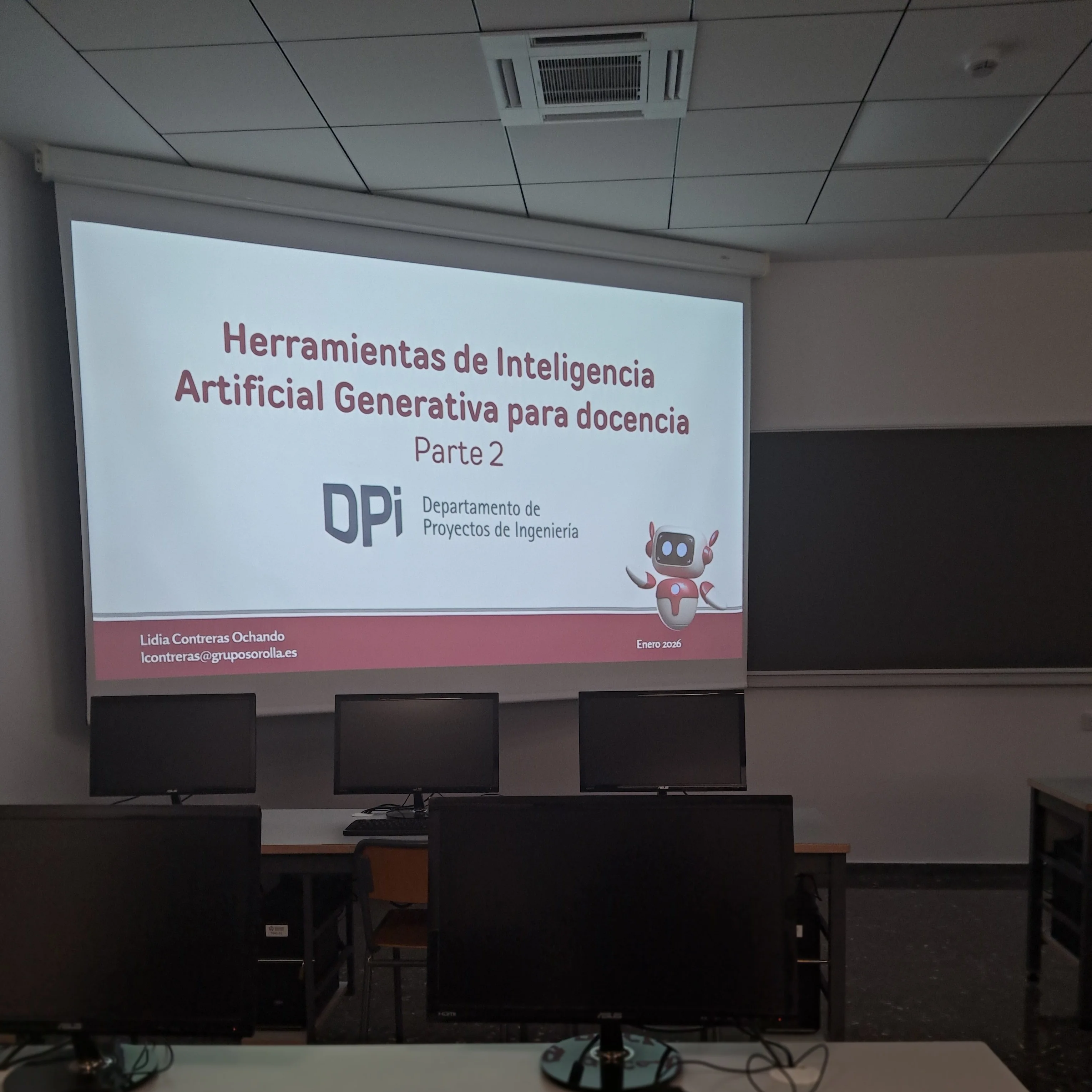 Docencia y formación en UPV
