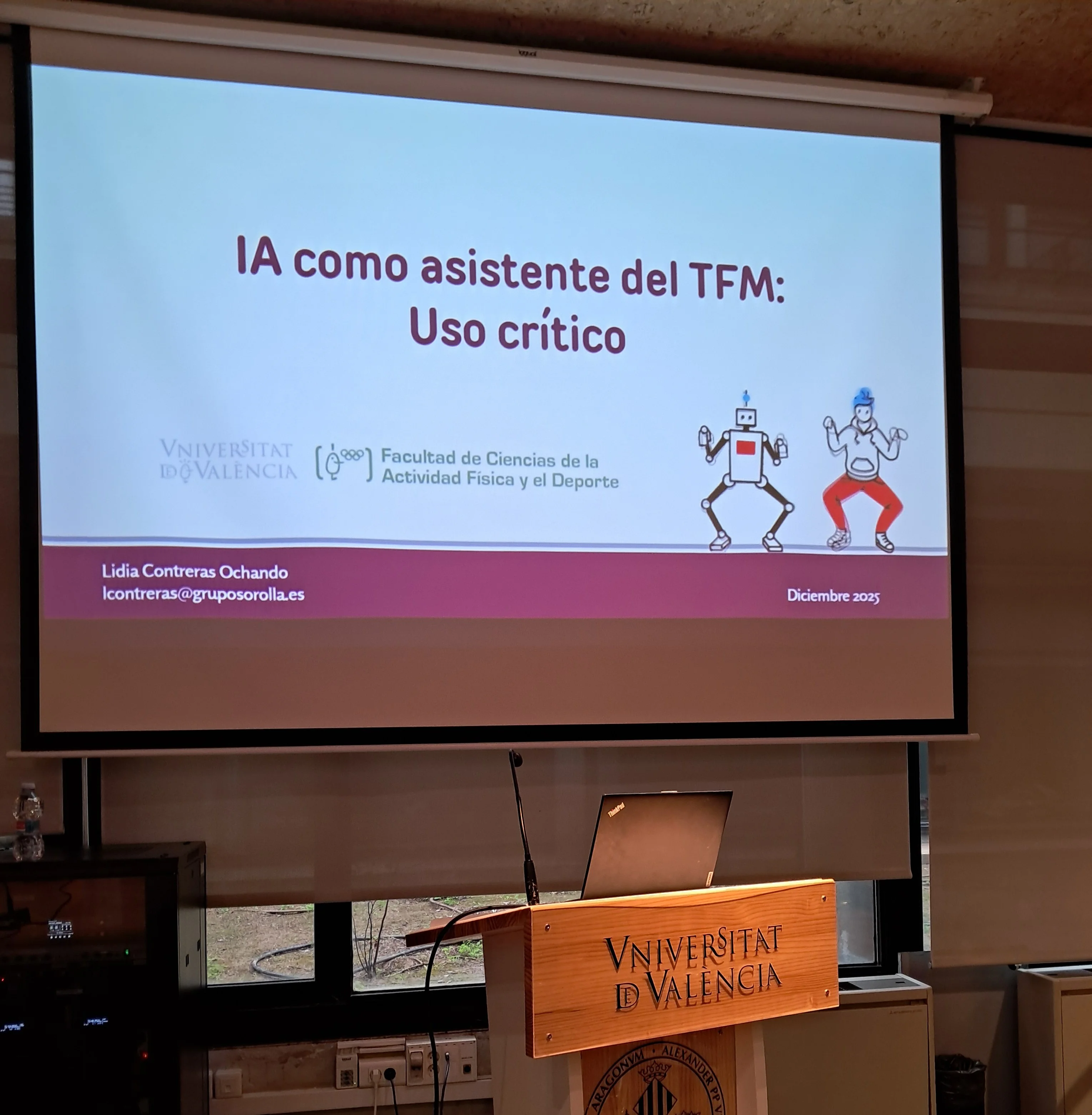 Formación en universidad y máster