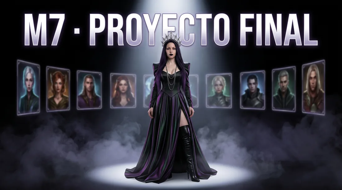 M&oacute;dulo 7 — Tu proyecto final