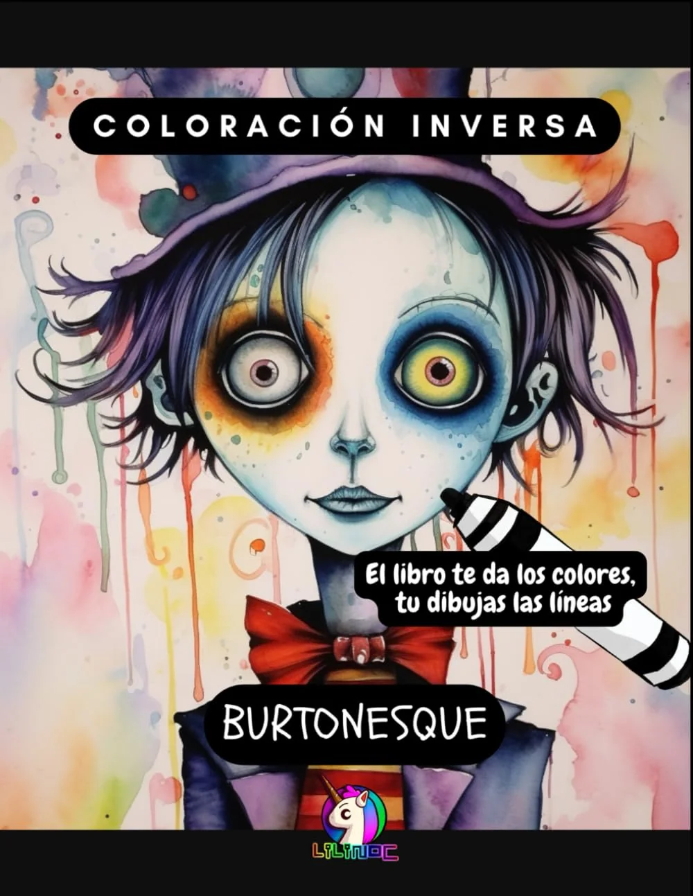Burtonesque - Coloración inversa